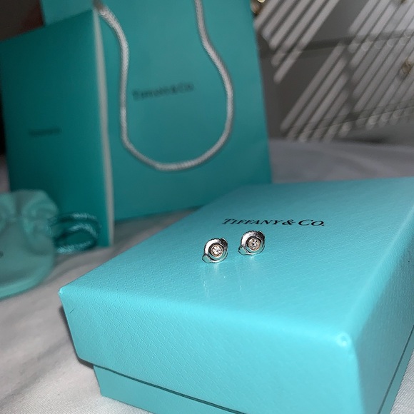 Tiffany & Co. Round Diamond Earrings - Picture 8 of 10